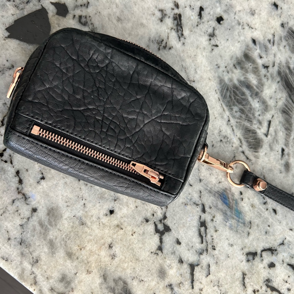 Alexander Wang Black Leather pouch